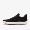 Γυναικεία παπούτσια Nalle Step Black Knit Slip-ons