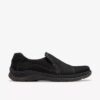 Γυναικεία παπούτσια Orlene Slip-ons από μαύρο δέρμα Γυναικεία παπούτσια Orlene Slip-ons από μαύρο δέρμα