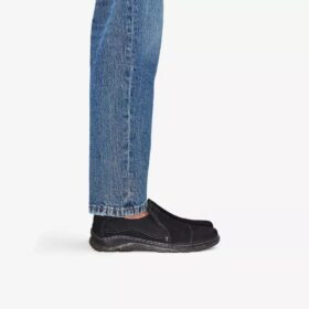 Γυναικεία παπούτσια Orlene Slip-ons από μαύρο δέρμα Γυναικεία παπούτσια Orlene Slip-ons από μαύρο δέρμα