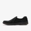 Γυναικεία παπούτσια Orlene Slip-ons από μαύρο δέρμα Γυναικεία παπούτσια Orlene Slip-ons από μαύρο δέρμα