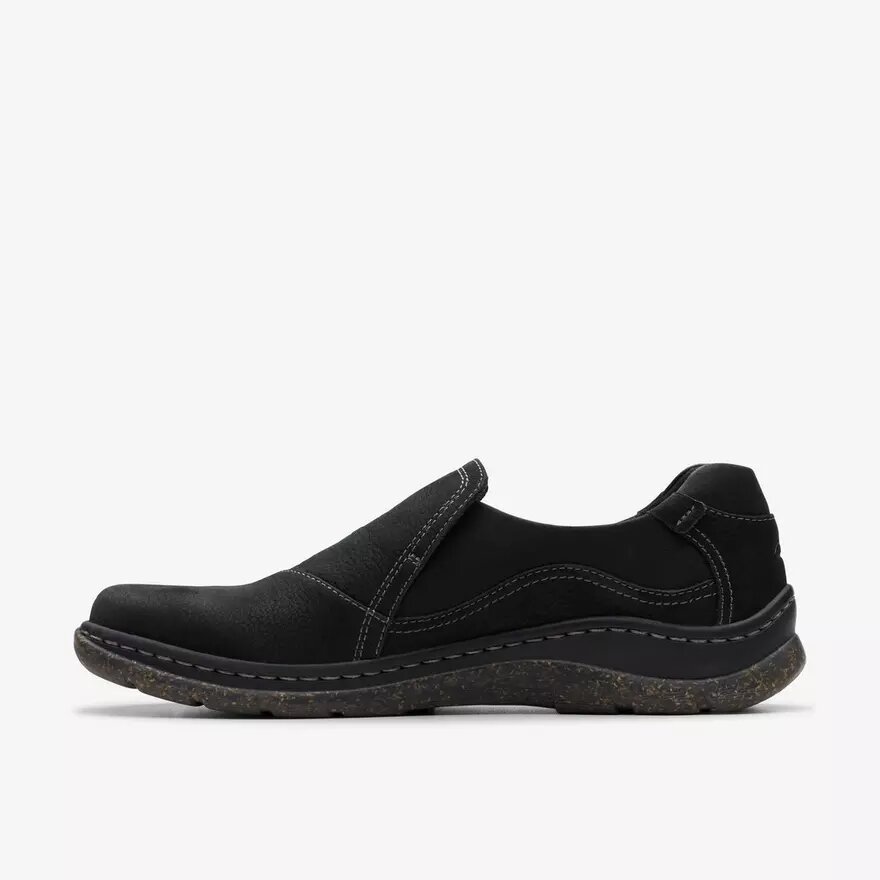 Γυναικεία παπούτσια Orlene Slip-ons από μαύρο δέρμα Γυναικεία παπούτσια Orlene Slip-ons από μαύρο δέρμα