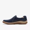 Γυναικεία παπούτσια Orlene Slip-ons σε ναυτικό μπλε χρώμα από νουμπούκ Γυναικεία παπούτσια Orlene Slip-ons σε ναυτικό μπλε χρώμα από νουμπούκ