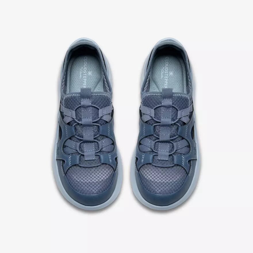 Γυναικεία παπούτσια Solevana Step σε μπλε-γκρι χρώμα Slip-ons Γυναικεία παπούτσια Solevana Step σε μπλε-γκρι χρώμα Slip-ons