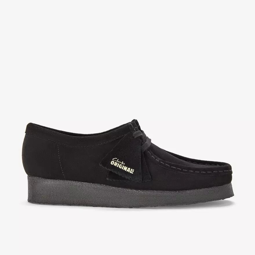 Γυναικεία παπούτσια Wallabee™ από μαύρο σουέτ Γυναικεία παπούτσια Wallabee™ από μαύρο σουέτ