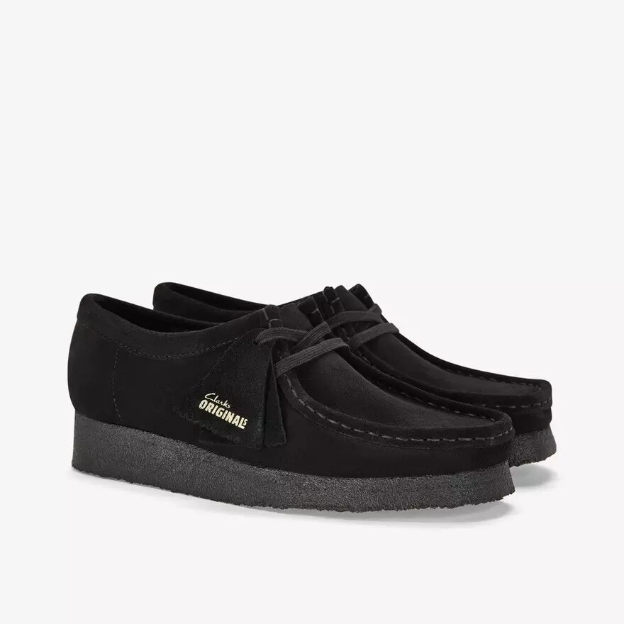 Γυναικεία παπούτσια Wallabee™ από μαύρο σουέτ Γυναικεία παπούτσια Wallabee™ από μαύρο σουέτ