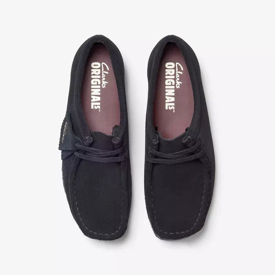 Ανδρικά παπούτσια Wallabee™ από μαύρο σουέτ Ανδρικά παπούτσια Wallabee™ από μαύρο σουέτ