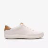 Γυναικεία πλεκτά πάνινα Sneakers για Περιπάτου Nalle σε λευκό χρώμα Γυναικεία πλεκτά πάνινα Sneakers για Περιπάτου Nalle σε λευκό χρώμα