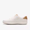 Γυναικεία πλεκτά πάνινα Sneakers για Περιπάτου Nalle σε λευκό χρώμα Γυναικεία πλεκτά πάνινα Sneakers για Περιπάτου Nalle σε λευκό χρώμα