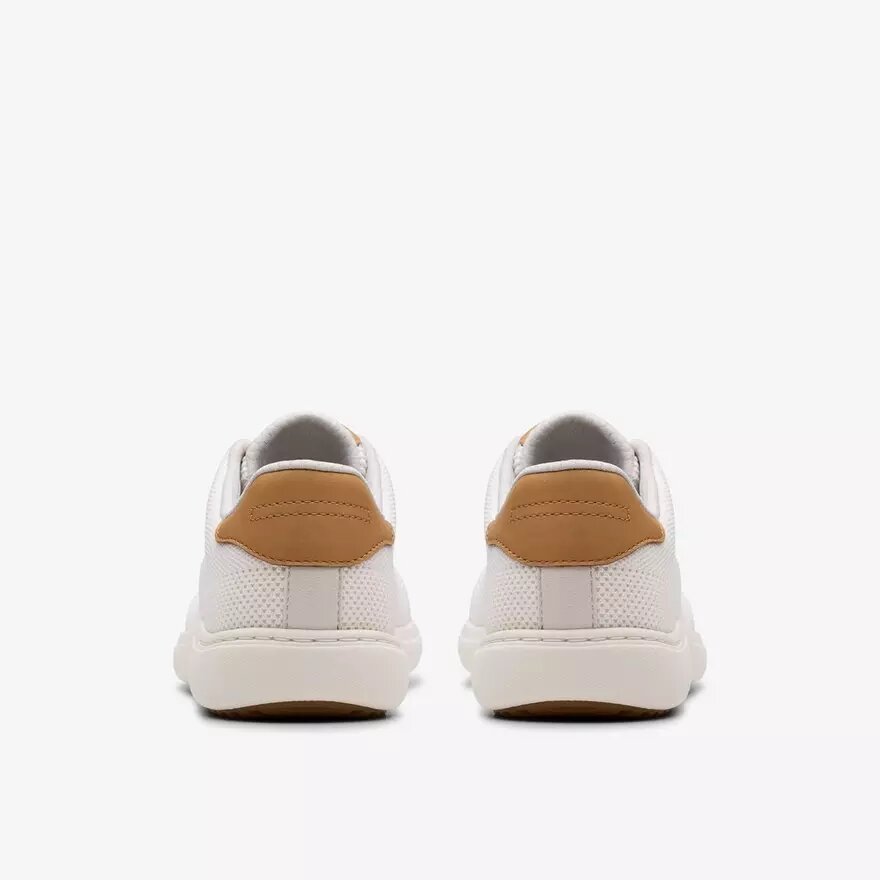 Γυναικεία πλεκτά πάνινα Sneakers για Περιπάτου Nalle σε λευκό χρώμα Γυναικεία πλεκτά πάνινα Sneakers για Περιπάτου Nalle σε λευκό χρώμα