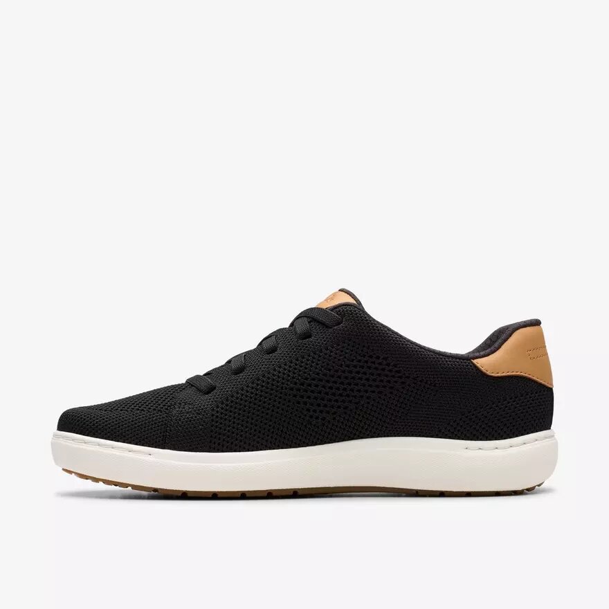 Γυναικεία πλεκτά πάνινα Sneakers Nalle Walk σε μαύρο χρώμα Γυναικεία πλεκτά πάνινα Sneakers Nalle Walk σε μαύρο χρώμα
