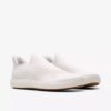 Γυναικεία πλεκτά Slip-ons Nalle Step σε λευκό χρώμα
