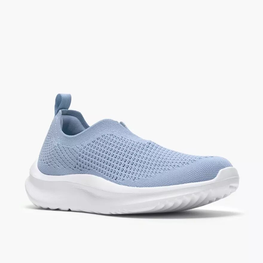 Γυναικεία πλεκτά Sneakers Solevana σε ανοιχτό μπλε χρώμα Γυναικεία πλεκτά Sneakers Solevana σε ανοιχτό μπλε χρώμα