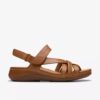 Γυναικεία σανδάλια Cecily Strap με Λουράκια σε αποχρώσεις του καφέ