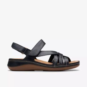 Γυναικεία σανδάλια Cecily Strap με μαύρο συνδυασμό λουριών με Λουράκια