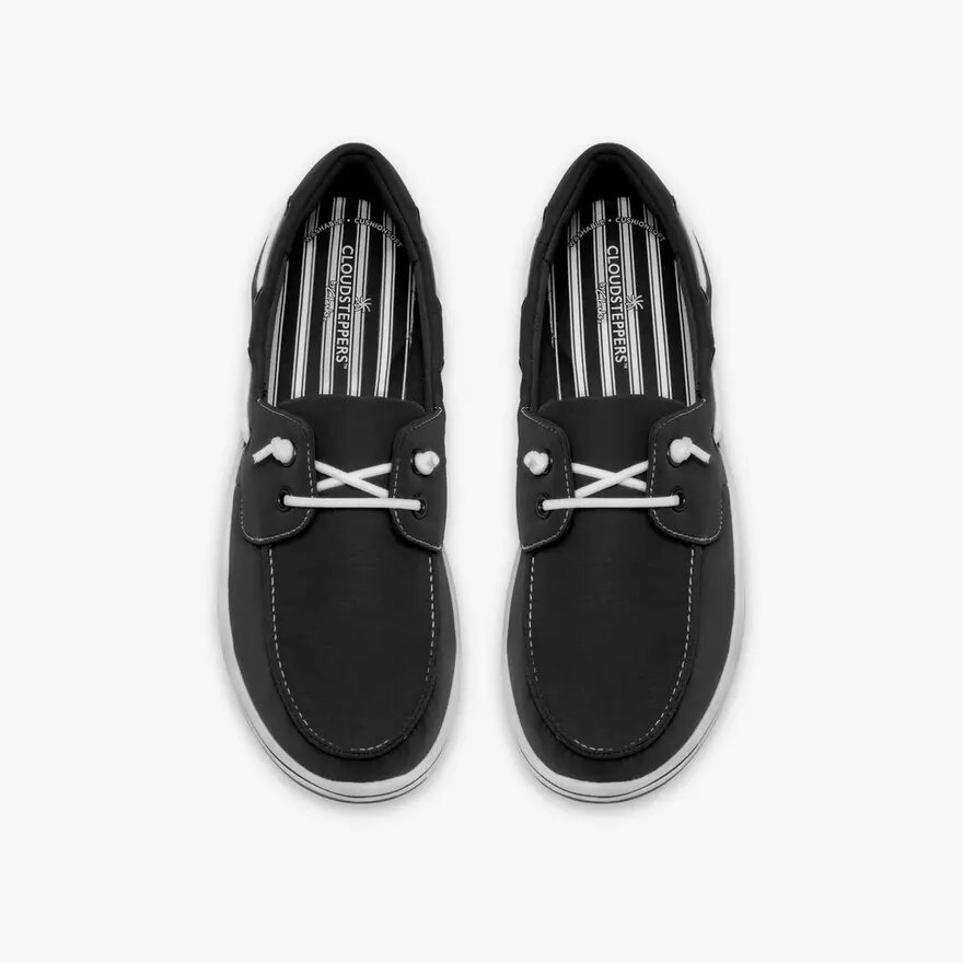 Γυναικεία Slip-ons Breeze Edge μαύρα χωρίς κορδόνια Γυναικεία Slip-ons Breeze Edge μαύρα χωρίς κορδόνια