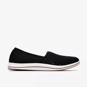 Γυναικεία Slip-ons Breeze Lily μαύρα χωρίς κορδόνια