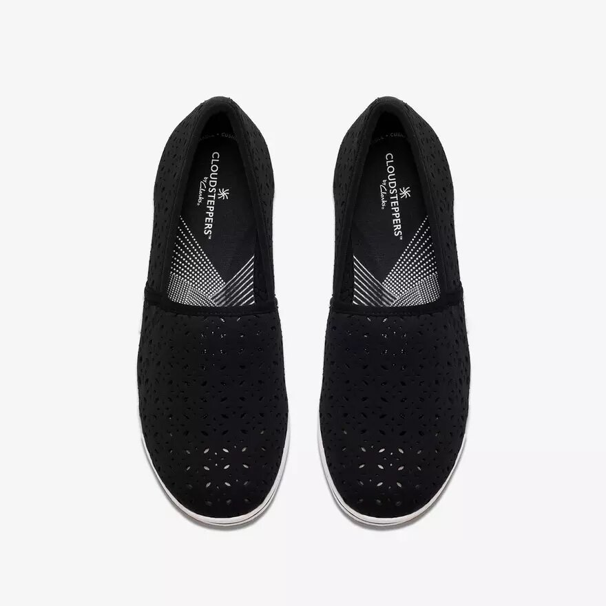 Γυναικεία Slip-ons Breeze Lily μαύρα χωρίς κορδόνια Γυναικεία Slip-ons Breeze Lily μαύρα χωρίς κορδόνια