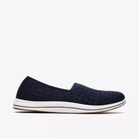 Γυναικεία Slip-ons Breeze Lily Navy χωρίς κορδόνια