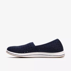 Γυναικεία Slip-ons Breeze Lily Navy χωρίς κορδόνια