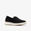 Γυναικεία Slip-ons Breeze Sky Zoe από μαύρο καμβά χωρίς κορδόνια Γυναικεία Slip-ons Breeze Sky Zoe από μαύρο καμβά χωρίς κορδόνια