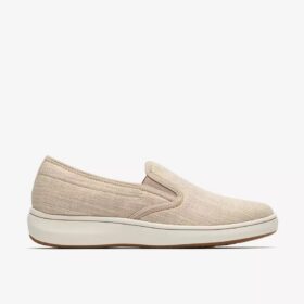 Γυναικεία Slip-ons Breeze Sky Zoe Sand από καμβά χωρίς κορδόνια