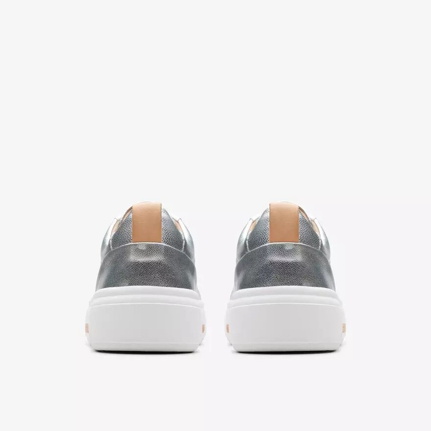 Γυναικεία Sneakers από ασημί δέρμα για Περιπάτη Hollyhock Walk Γυναικεία Sneakers από ασημί δέρμα για Περιπάτη Hollyhock Walk