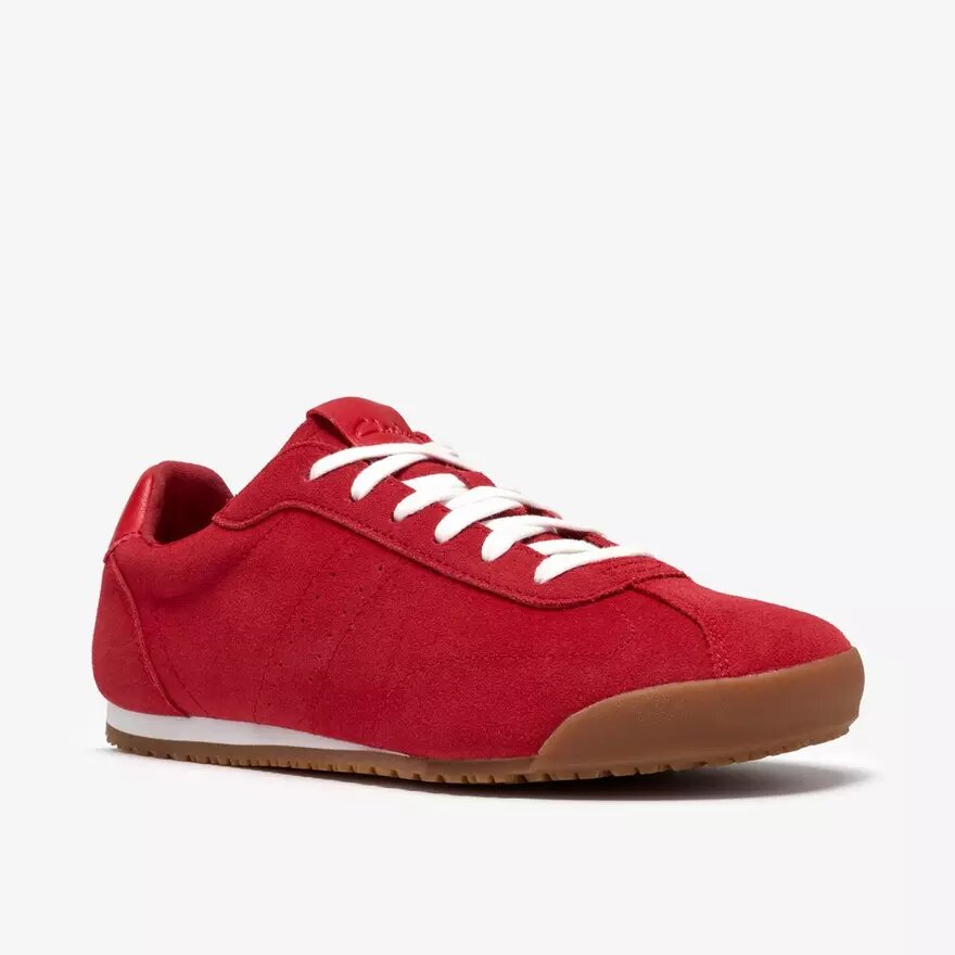 Γυναικεία Sneakers Moritz Lo2 από κόκκινο σουέτ Γυναικεία Sneakers Moritz Lo2 από κόκκινο σουέτ