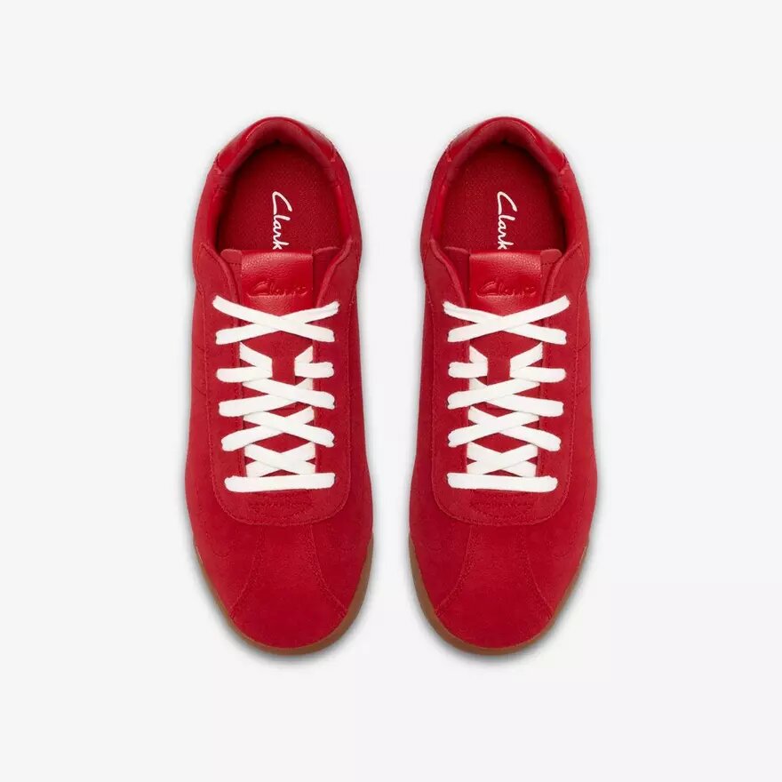 Γυναικεία Sneakers Moritz Lo2 από κόκκινο σουέτ Γυναικεία Sneakers Moritz Lo2 από κόκκινο σουέτ