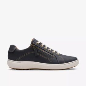Γυναικεία Sneakers Nalle Lace σε ναυτικό μπλε χρώμα από νουμπούκ