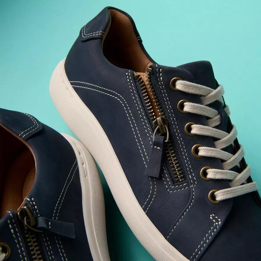 Γυναικεία Sneakers Nalle Lace σε ναυτικό μπλε χρώμα από νουμπούκ Γυναικεία Sneakers Nalle Lace σε ναυτικό μπλε χρώμα από νουμπούκ