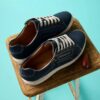 Γυναικεία Sneakers Nalle Lace σε ναυτικό μπλε χρώμα από νουμπούκ Γυναικεία Sneakers Nalle Lace σε ναυτικό μπλε χρώμα από νουμπούκ