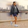 Γυναικεία Sneakers Περιπάτου σε ανοιχτό μπλε χρώμα Γυναικεία Sneakers Περιπάτου σε ανοιχτό μπλε χρώμα