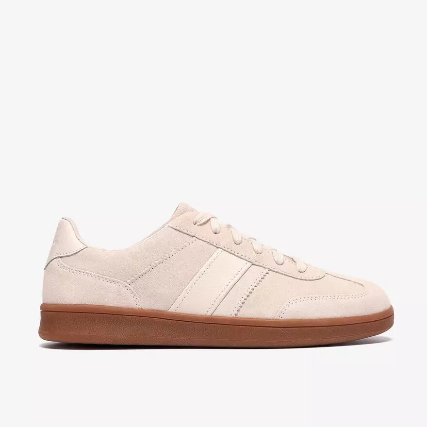 Γυναικεία Sneakers Seco Speed 2 από λευκό σουέτ Γυναικεία Sneakers Seco Speed 2 από λευκό σουέτ