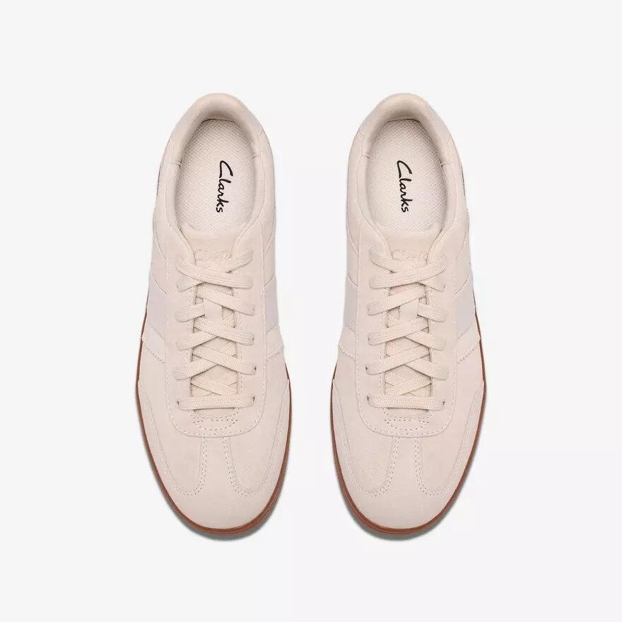 Γυναικεία Sneakers Seco Speed 2 από λευκό σουέτ Γυναικεία Sneakers Seco Speed 2 από λευκό σουέτ