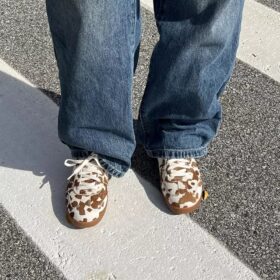 Γυναικεία Sneakers Seco Speed2 με μοτίβο αγελάδας
