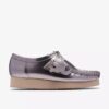 Γυναικεία Wallabee 2604 Wallabees από ασημί λουστρίνι Γυναικεία Wallabee 2604 Wallabees από ασημί λουστρίνι