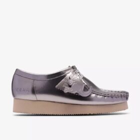 Γυναικεία Wallabee 2604 Wallabees από ασημί λουστρίνι