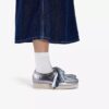Γυναικεία Wallabee 2604 Wallabees από ασημί λουστρίνι Γυναικεία Wallabee 2604 Wallabees από ασημί λουστρίνι