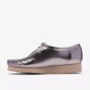 Γυναικεία Wallabee 2604 Wallabees από ασημί λουστρίνι Γυναικεία Wallabee 2604 Wallabees από ασημί λουστρίνι