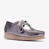Γυναικεία Wallabee 2604 Wallabees από ασημί λουστρίνι Γυναικεία Wallabee 2604 Wallabees από ασημί λουστρίνι