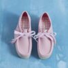 Γυναικεία Wallabee από δέρμα σε ροζ χρώμα «Baby Pink» Γυναικεία Wallabee από δέρμα σε ροζ χρώμα «Baby Pink»