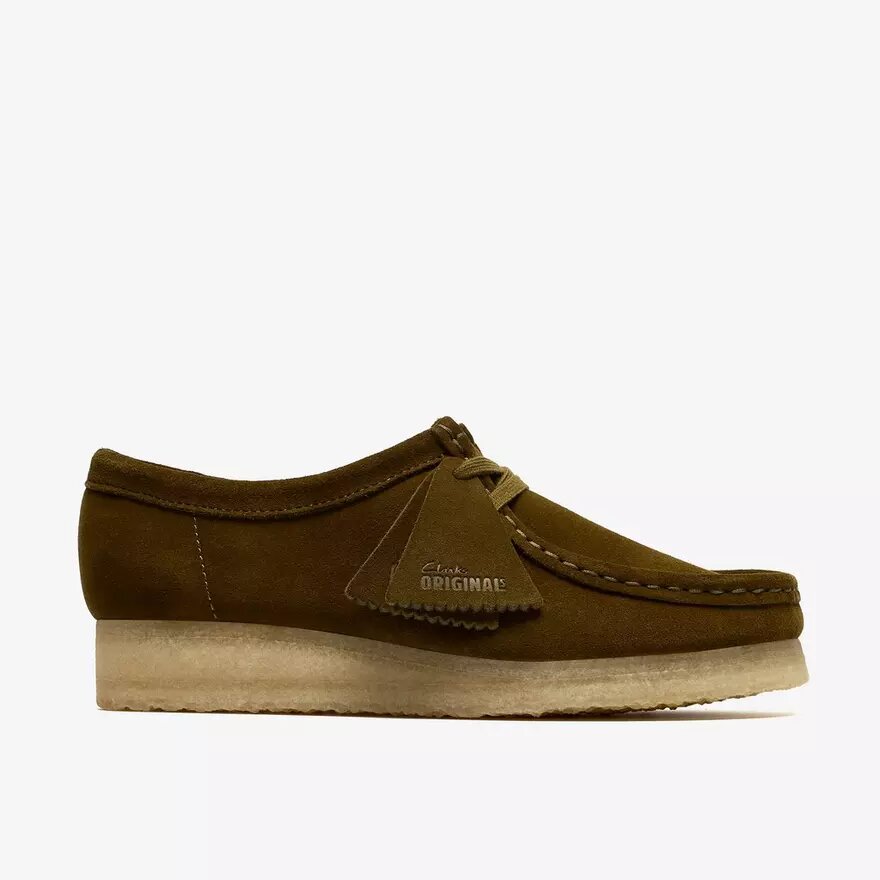 Γυναικεία Wallabee από ελαιόχρωμο σουέτ Wallabees Γυναικεία Wallabee από ελαιόχρωμο σουέτ Wallabees