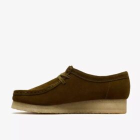 Γυναικεία Wallabee από ελαιόχρωμο σουέτ Wallabees