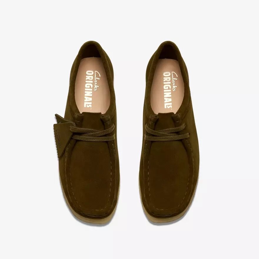 Γυναικεία Wallabee από ελαιόχρωμο σουέτ Wallabees Γυναικεία Wallabee από ελαιόχρωμο σουέτ Wallabees