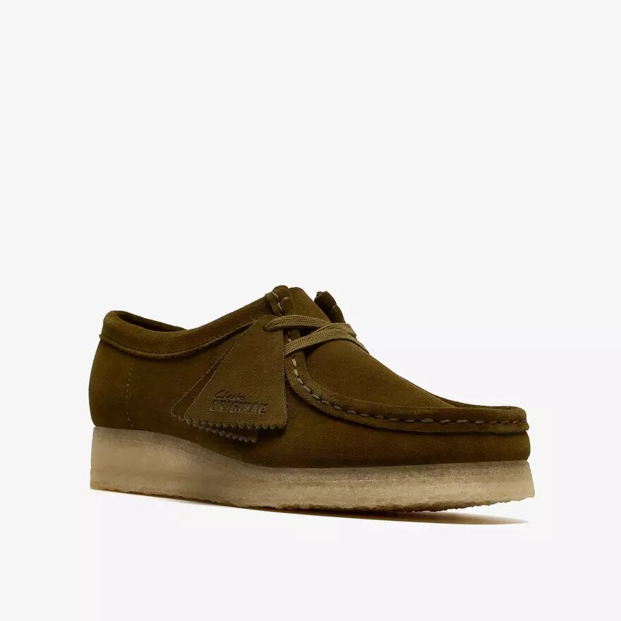 Γυναικεία Wallabee από ελαιόχρωμο σουέτ Wallabees Γυναικεία Wallabee από ελαιόχρωμο σουέτ Wallabees