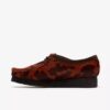 Γυναικεία Wallabee. Καφέ Wallabees με μοτίβο αγελάδας Γυναικεία Wallabee. Καφέ Wallabees με μοτίβο αγελάδας