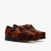 Γυναικεία Wallabee. Καφέ Wallabees με μοτίβο αγελάδας Γυναικεία Wallabee. Καφέ Wallabees με μοτίβο αγελάδας