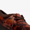 Γυναικεία Wallabee. Καφέ Wallabees με μοτίβο αγελάδας Γυναικεία Wallabee. Καφέ Wallabees με μοτίβο αγελάδας
