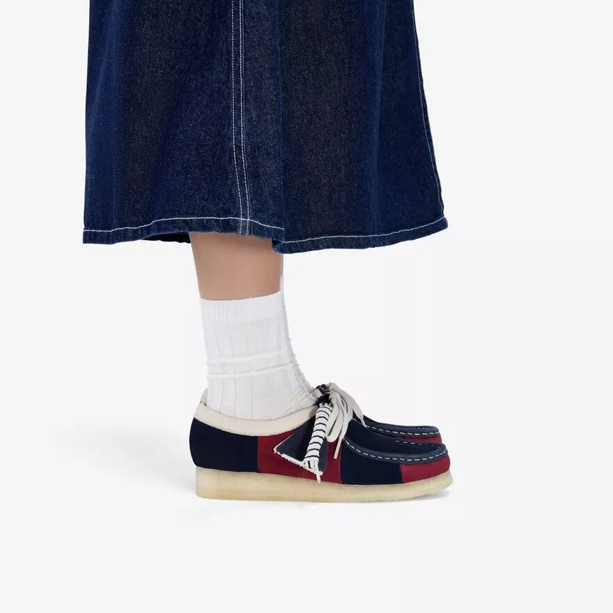 Γυναικεία Wallabee Navy Stripe Wallabees Γυναικεία Wallabee Navy Stripe Wallabees