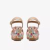 Γυναικείες λευκές πλατφόρμες Chicly Floral Γυναικείες λευκές πλατφόρμες Chicly Floral